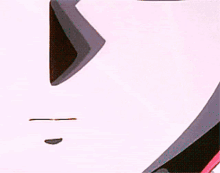 a close up of a cartoon character pointing at the camera with his finger