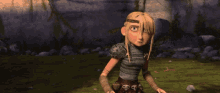 How To Train Your Dragon Astrid GIF - How To Train Your Dragon Astrid Running Away GIFs