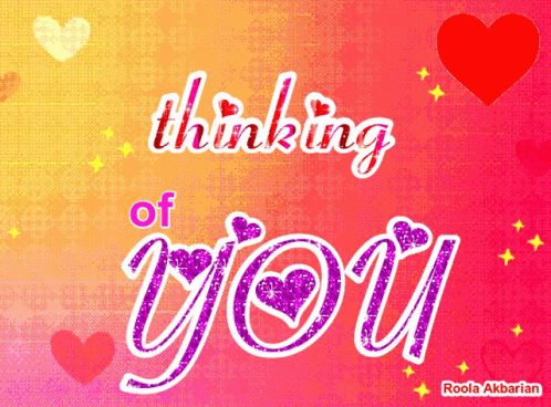 thinking of you animations