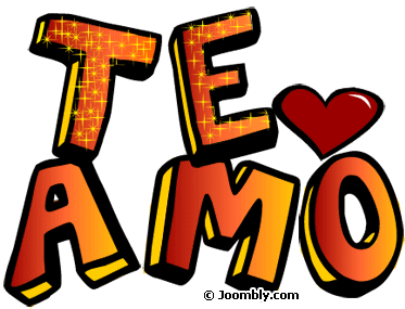 Te Amo Love Sticker - Te Amo Love Heart Stickers