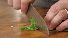 Chopping Green Onions The Hungry Hussey GIF