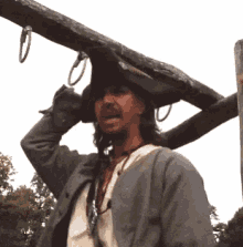gallow gallows noose pirate highwayman