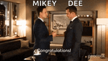Congratulations Harvey Specter GIF - Congratulations Harvey Specter Mike Ross GIFs