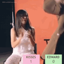 Kisses Delavin Edward Barber GIF - Kisses Delavin Edward Barber High Five GIFs