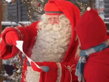Santa Claus Snow GIF - Santa Claus Snow Winter GIFs