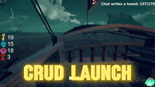 Crud Launch Sea Of Thieves GIF - Crud Launch Sea Of Thieves Crud GIFs