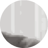 a pixel art illustration of a circle with a gray background