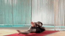 leg rotation stretching leg rotate rotating stretch yoga