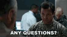 Any Questions Seal Team GIF - Any Questions Seal Team Any Thoughts GIFs