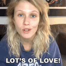 Lots Of Love Rose Reynolds GIF - Lots Of Love Rose Reynolds Cameo GIFs