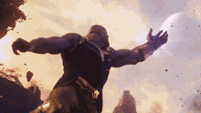 Thanos Titan GIF - Thanos Titan Power Stone GIFs