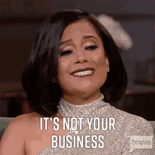 Its Not Your Business Married To Medicine GIF - Its Not Your Business Married To Medicine Its None Of Your Business GIFs