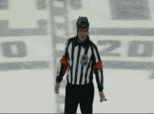 no goal nope wrong referee hockey