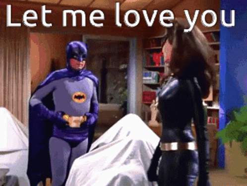 Batman Catwoman GIF - Batman Catwoman Let Me Love You - Discover & Share  GIFs