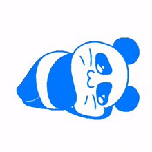 animal panda cute sleep zzz
