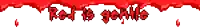 a white background with red letters that says " red to denim "