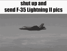 f35 airplane flares shut up usa