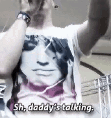 Daddys Talking Josh Ramsay GIF - Daddys Talking Josh Ramsay Marianas Trench GIFs