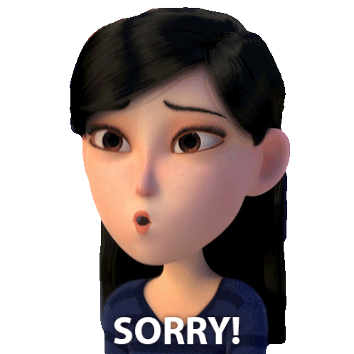 Sorry Mary Wang Sticker - Sorry Mary Wang Trollhunters Tales Of Arcadia Stickers
