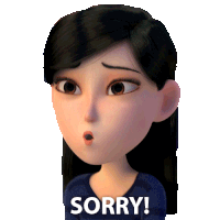 Sorry Mary Wang Sticker - Sorry Mary Wang Trollhunters Tales Of Arcadia Stickers