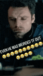Bucky Barnes Even He Was Weirded Tf Out GIF - Bucky Barnes Even He Was Weirded Tf Out GIFs