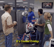Casual Friday Its Casual Friday GIF - Casual Friday Its Casual Friday Henrik Lundqvist GIFs