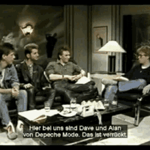 Depeche Mode Alan Wilder GIF - Depeche Mode Alan Wilder Dave Gahan GIFs