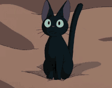 Cat Black Cat GIF - Cat Black Cat Yikes GIFs