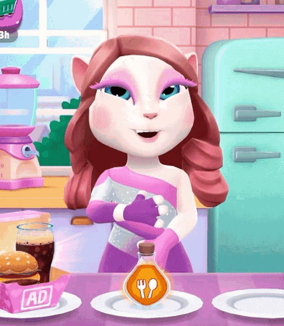 Talking Angela Burps GIF - Talking Angela Burps Cartoon Belch - Discover &  Share GIFs