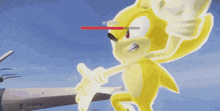 Super Sonic Sonic The Hedgehog GIF - Super Sonic Sonic The Hedgehog Yeet GIFs