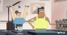 Working Out Pinky Malinky GIF - Working Out Pinky Malinky At The Gym GIFs