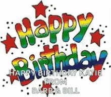 Happy Birthday Katie From Barb And Bill GIF