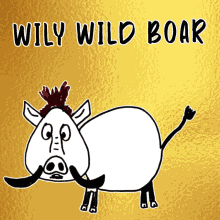 Wily Wild Boar Veefriends GIF - Wily Wild Boar Veefriends Crazy GIFs