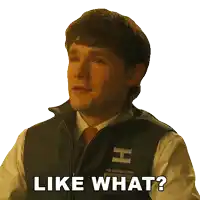 a man is wearing a vest that says the empire hotel