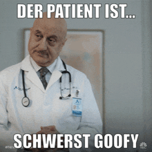 Patient Ist Schwerst Goofy Doctor GIF - Patient Ist Schwerst Goofy Doctor Goofy GIFs