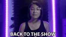 Back To The Show Show Time GIF - Back To The Show Show Time Action GIFs