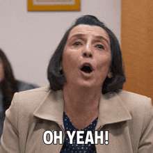 Oh Yeah Alison Martin GIF - Oh Yeah Alison Martin I Think You Should Leave With Tim Robinson GIFs