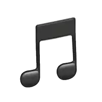 a blurred image of a pair of ear buds on a white background