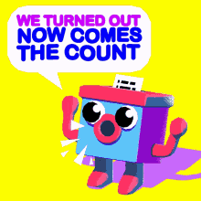 We Turned Out Now Comes The Count GIF