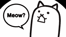 Meow Question GIF - Meow Question Curious GIFs