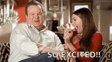 So Excited Modern Family GIF