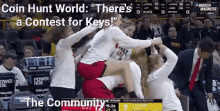 Coin Hunt World Community Together Comitted Keys Hunter GIF