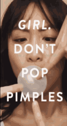 Pimple Pop GIF - Pimple Pop Curology Com GIFs