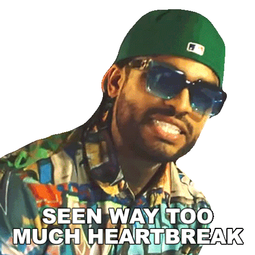 Seen Way Too Much Heartbreak Dave East Sticker - Seen Way Too Much Heartbreak Dave East Still Here Song Stickers
