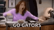 The Office Excited GIF - The Office Excited Go Gators GIFs