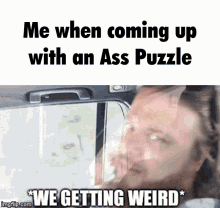 Ass Puzzle Making A Puzzle GIF - Ass Puzzle Ass Puzzle GIFs