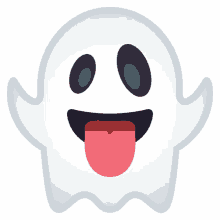 ghost people joypixels boo tongue out