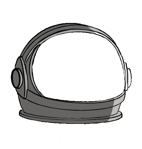 astronaut helmet drawing tumblr