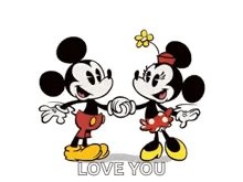 Loveyou Iloveyou GIF - Loveyou Iloveyou Mickeymouse GIFs
