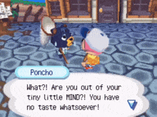 Acww Poncho GIF - Acww Poncho Animal Crossing Ds GIFs